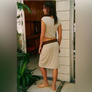 ▪️NWT Free People Good Feels Tee Skirt Set